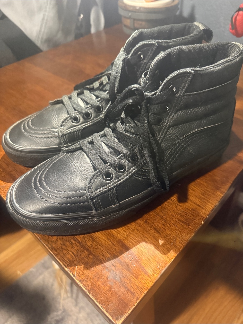 Vans Sk8-Hi MTE Leather 'Black'